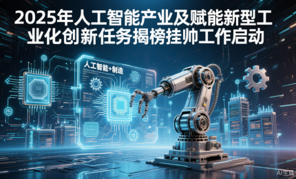 2025年人工智能產(chǎn)業(yè)及賦能新型工業(yè)化創(chuàng)新任務(wù)揭榜掛帥工作啟動(dòng)